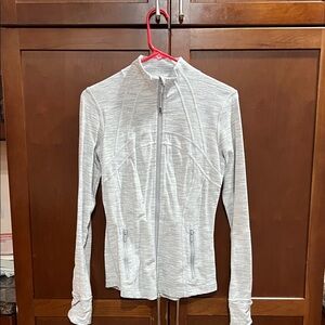 Lululemon Athletica Define Striped Gray Jacket